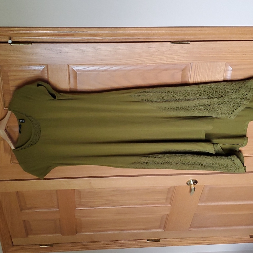H by Halston hi/low maxi dress
